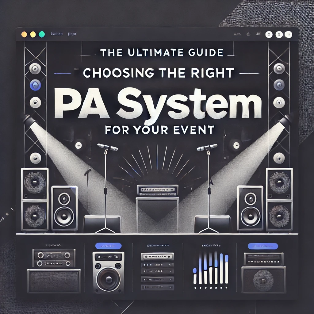 The Ultimate Guide to Choosing the Right PA System for Your Event - premieraudiovisual.co.ke