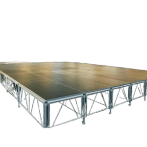 1.22m × 1.22m Portable Stage Platform – Heavy-Duty Aluminum Frame