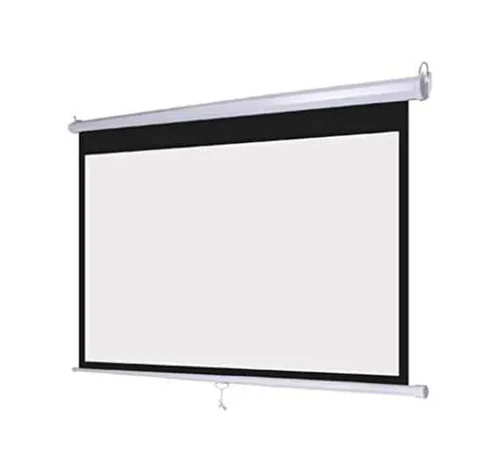 Electric Wall Mount Projection Screen  96*96 inches